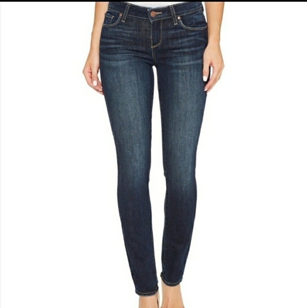 Paige Skyline City Chic Diva Mean Girls Party Classic Peg Leg Jeans -Women's